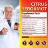 Organic Cadane Citrus Bergamot Supplement Extract Capsules, 90 Capsules &