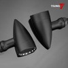 TSUNG 2PCS Motorcycle Rear Turn Signals LED Bullet SMD Blinkers
