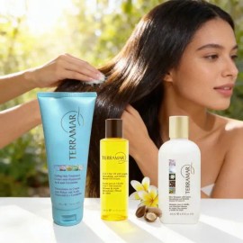 Kit Terramar Shampoo, Aceite 3 En 1 Y Crema Para Peinar