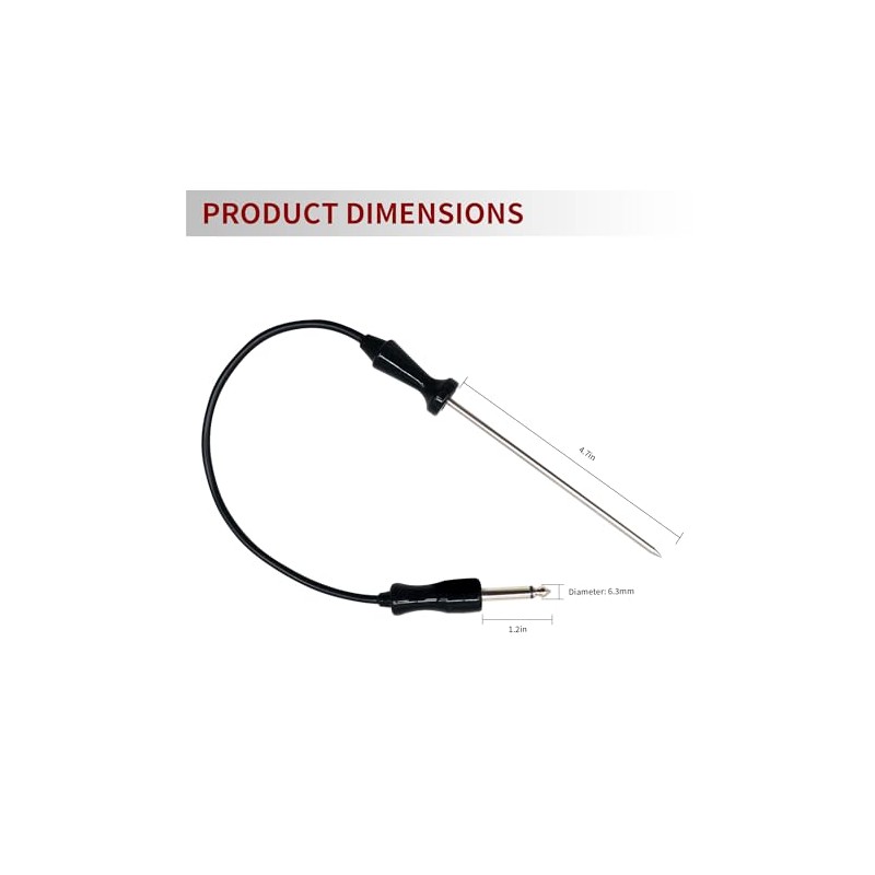 318601302 Meat Probe Thermometer Gauge Thermistor Replacement for Range Stove,