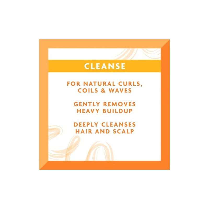 Shea Butter Sulfate free Cleansing Cream Shampoo by Cantu for