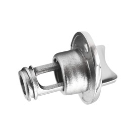 MARINE CITY 316 Grade Stainless Steel Waterproof Oval Drain Plug Fits 1 Inch Hole Thread for 3/4 Inches for Marines – Boats – Yachts – Kayaks – Ships (Pack of 1)