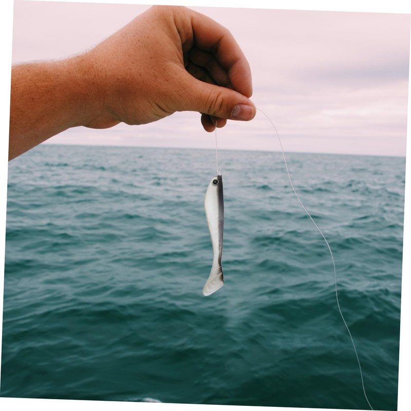 Mipcase 6pcs Double-Color Imitation Fishing Lures for Sea Fishing Simulation