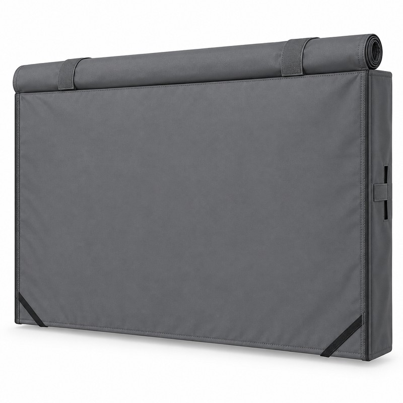 55-58 Inch Outdoor TV Cover, 600D Oxford Weatherproof Cover with