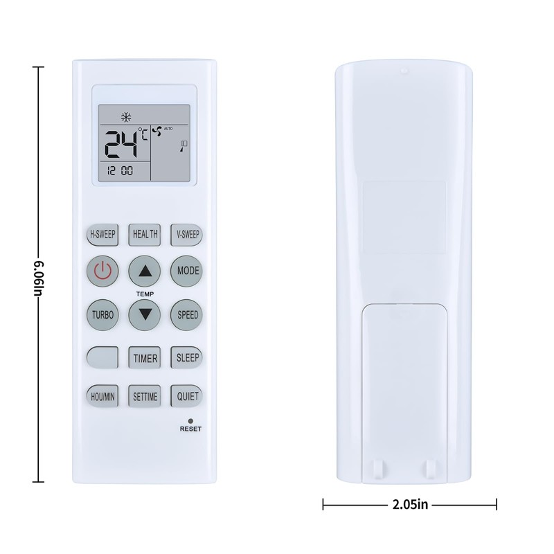 KKG7B-C1 New Replace Remote Control Compatible with Changhong Air Conditioner