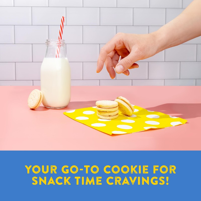 Kinnikinnick - KinniTOOS Vanilla Sandwich Cream Cookies - Gluten Free,