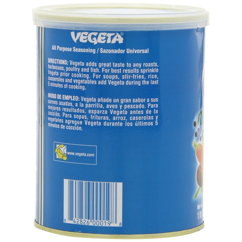 Vegeta Gourmet Seasoning Tin, 17.5-Ounce (Pack of 4)