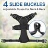 Dog Harness for Medium Dogs - Medium, Black - Soft-Padded