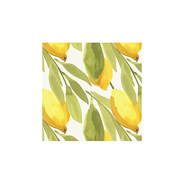 Harman - Servilletas de papel de limón (20 unidades, 12,7