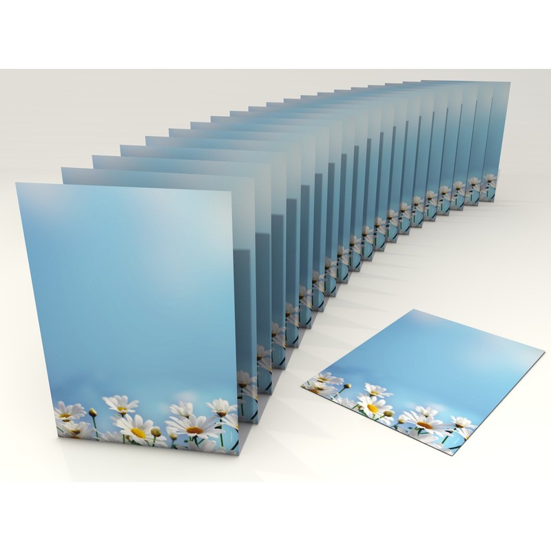 Design Paper Daisy 100 Sheets A4