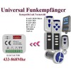 Universal Receiver Compatible with Standard Steel EA433 2KM Micro /