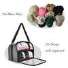 Remobia Hicol Baseball Hat Organizer Bag for 20-24 Caps, Large