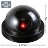 Artec Security Security Security Security Dummy Camera Dome (Red LED