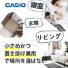 CASIO(カシオ) 掛け時計 電波 ブラウン 直径24cm アナログ 木枠 夜間秒針停止 置き掛け兼用 IQ-880J-5JF