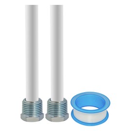 RV Water Heater Anode Rods 4.5" x 1/2" NPT for Atwood Dometic 11553 RV, Camper and Trailer Hot Water Heaters Replacement Part 4.5 L x 0.5 NPT (2 Pack)