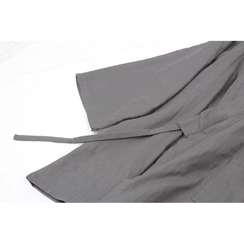 Classical Japanese Style Pajamas Traditional Cotton Bathrobe Kimono Casual Clothes
