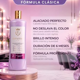 El Español con Stylo - Kit Alaciado permanente fórmula clásica 500ml - keratina para el cabello - Alisa al 95% - Duracion de 6 meses o más - Hecho con