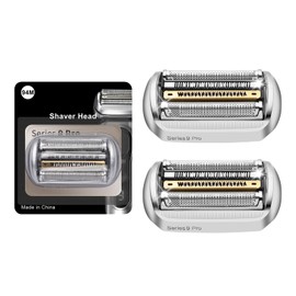 94M Electric Shaver Head Replacement Part Compatible with Braun Series 9 Pro and Series 9 Electric Razors (2 Pack)