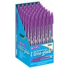 Lotus Pack of 10 Purple Ink Medium Point Nib Ultra