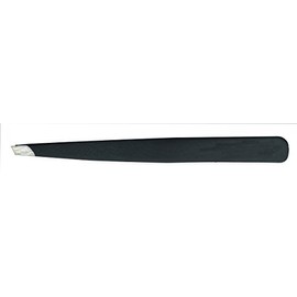 Body Toolz Slanted Black Tweezers
