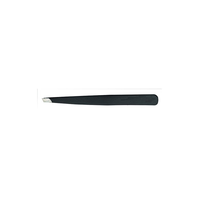 Body Toolz Slanted Black Tweezers