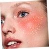 TOVINANNA 20pcs Freckles Stickers for Face Makeup Natural-looking Glitter Patches