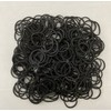 Unbranded 50 PCS SMALL BLACK RUBBER BANDS