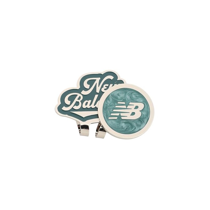 [ニューバランス] ゴルフ マーカー (クリップ式) / マグネット / 012-5284501 182_カーキ FR