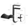 Headphone Holder Hanger Upgraded with Adjustable Clamp for Controller Headphones,