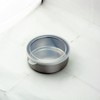 Nagao Storage Container, 4.7 inches (12 cm), Round, Stainless Steel,