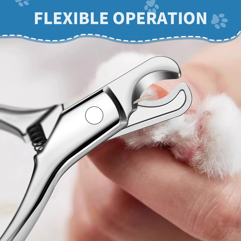 Katyjun Stainless Steel Nail Scissors for Dogs, Dog Claw Cutters,