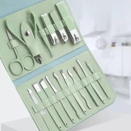 셀프 손톱 발톱 큐티클 네일아트 16종 세트 [퍼플] Self Nail and Toenail Cuticle Nail Art 16-Piece Set [Purple]