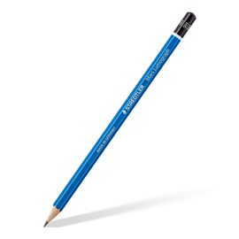 STAEDTLER Mars Lumograph 9H Graphite Art Drawing Pencil, Very Hard, Break-Resistant Bonded Lead, 12 Pack, 100-9H, blue (100-9H VE)