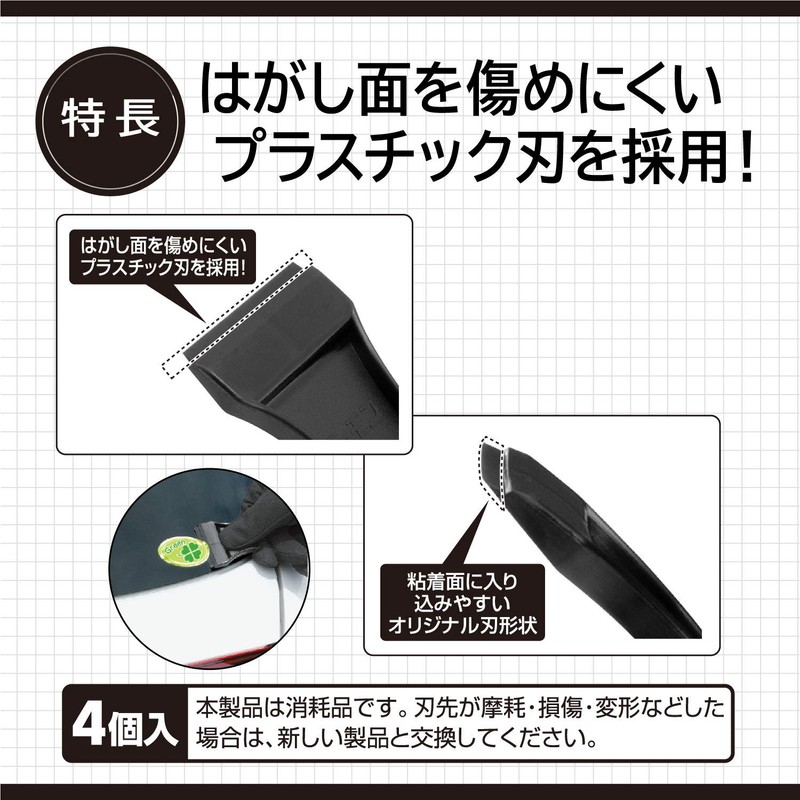 Amon scraper (set of 4) 1692