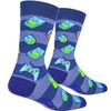 PanPacSight Gaming Socks for Men, Fun Mid-Calf Socks with Game