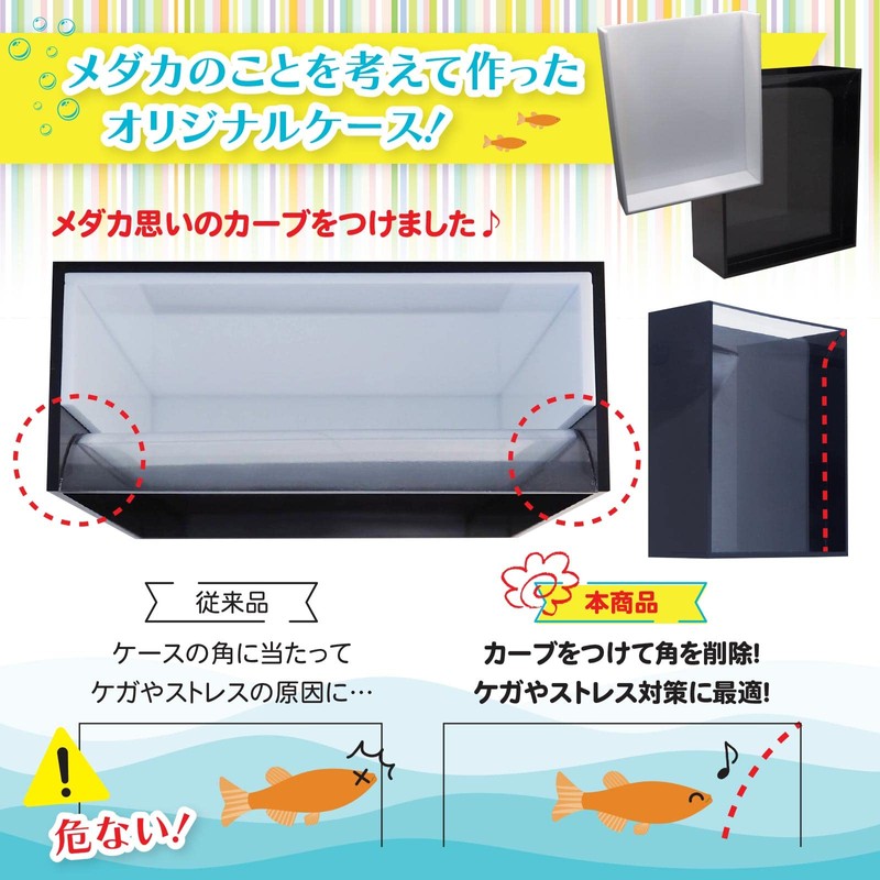 Medaka Sorting Case, Professional Specifications, Medaka Container, Black and White