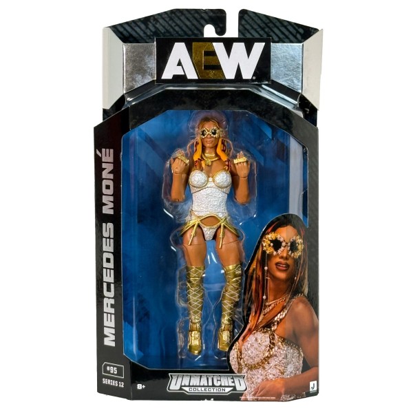 AEW Mercedes Mone - AEW Unmatched Series 12 Jazwares Toy