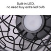 Maichis 12V RV LED Pendant Light Fixture with Built-in Non-Replaceable