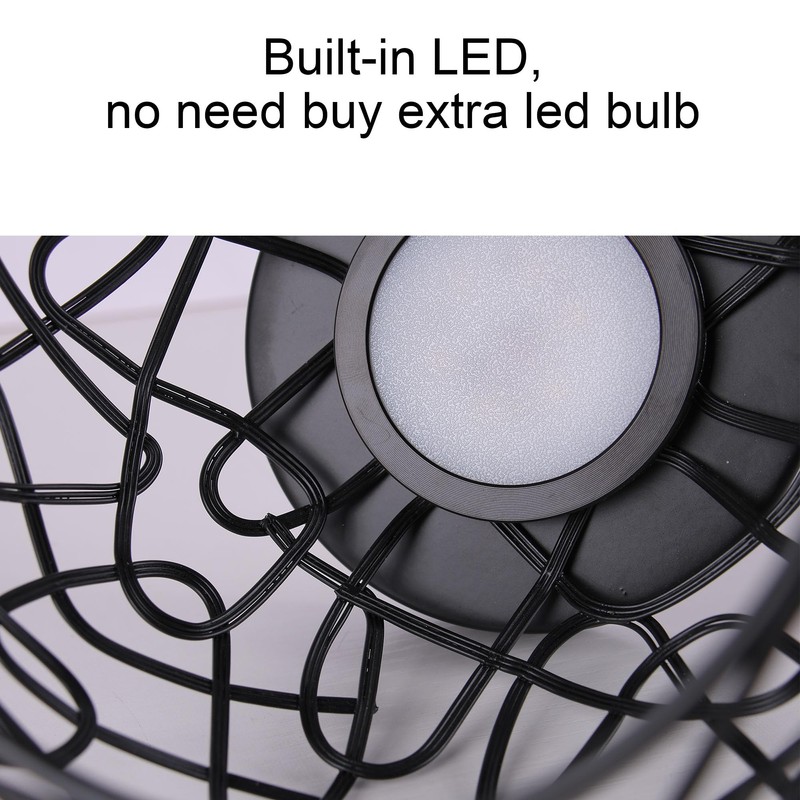 Maichis 12V RV LED Pendant Light Fixture with Built-in Non-Replaceable