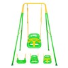 3-in-1 Toddler Swing Set, Indoor & Outdoor Baby Swing Heavy