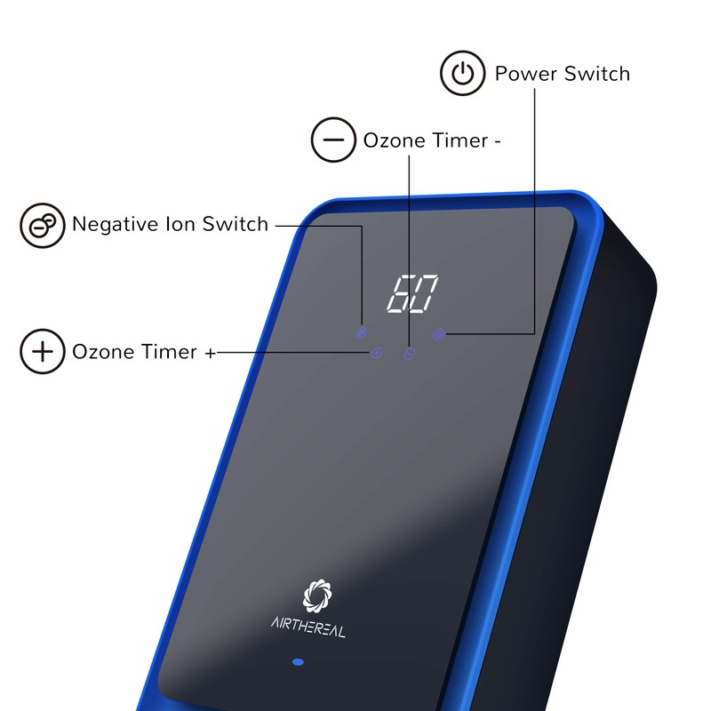 Airthereal AH1000 Portable Ozone Machine for Water and Air -