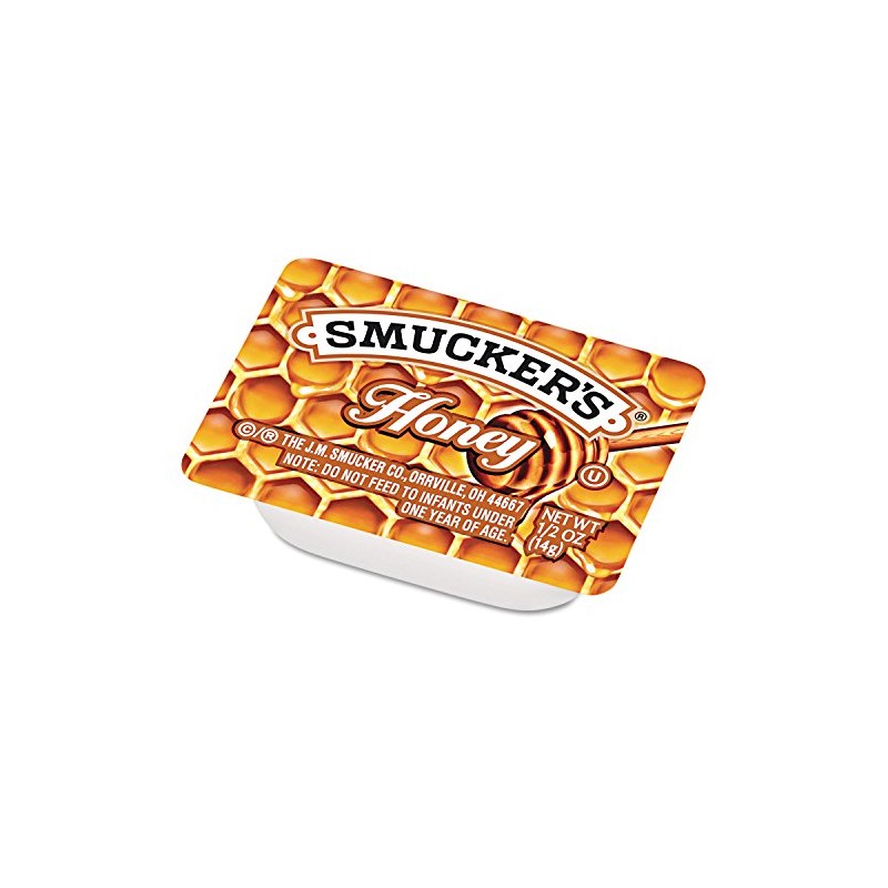 Smucker Honey, Single Serving Packs, 1/2 Oz, 200/Carton