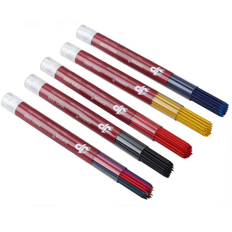 MROOFUL 2.0mm Pencil Lead Refills，2B ，Colorful 2mm Mechanical Pencil Graphite