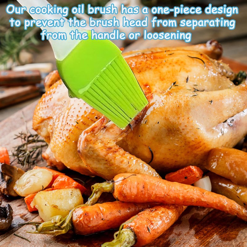 Pastry Brushes,Pastry Brush,6 Pcs 2 Sizes Oil Brush for Cooking