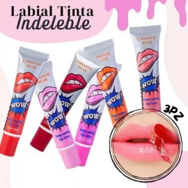 Universo en Linea Trio Labial Tinta Indeleble Larga Duración Lip Gloss