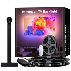 Benedi Immerse Yourself in Vibrant Colors with TV LED Backlight - Enhance Your Viewing Experience with Multicolor Lights for 75-85 Inch TVs - Create The Perfect Ambiance for Streaming and Gaming!