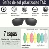 Gafas de sol deportivas polarizadas TAC para ciclismo, pesca y