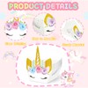 FRIDAY NIGHT Unicorn Paper Snack Trays 24 Pcs Cartoon Pattern