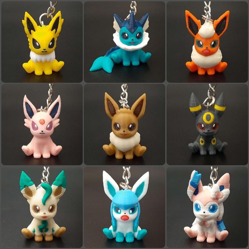 Poké Pal Keychains:_Jolteon