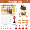 21 Piece Gnome Construction Site Set, Gnome Accessories Construction Site,